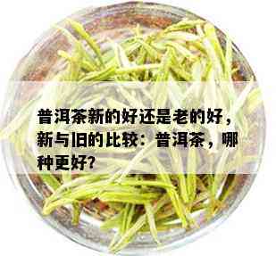 普洱茶新的好还是老的好，新与旧的比较：普洱茶，哪种更好？