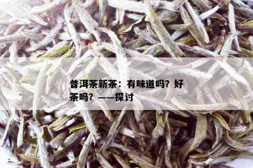 普洱茶新茶：有味道吗？好茶吗？——探讨