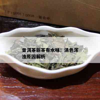 普洱茶新茶有水味：汤色浑浊原因解析