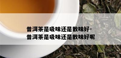 普洱茶是吸味还是散味好-普洱茶是吸味还是散味好呢