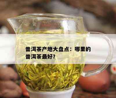 普洱茶产地大盘点：哪里的普洱茶更好？