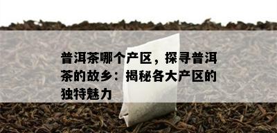 普洱茶哪个产区，探寻普洱茶的故乡：揭秘各大产区的独特魅力