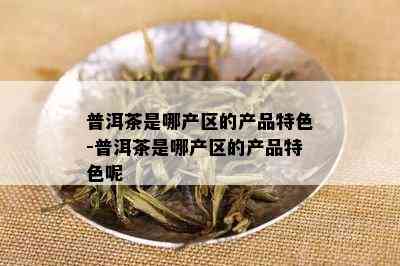 普洱茶是哪产区的产品特色-普洱茶是哪产区的产品特色呢