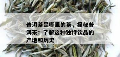 普洱茶是哪里的茶，探秘普洱茶：了解这种独特饮品的产地和历史