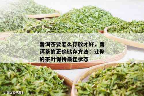 普洱茶要怎么存放才好，普洱茶的正确储存方法：让你的茶叶保持更佳状态