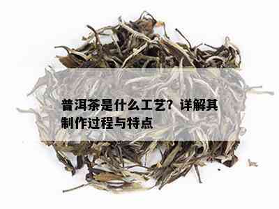 普洱茶是什么工艺？详解其制作过程与特点