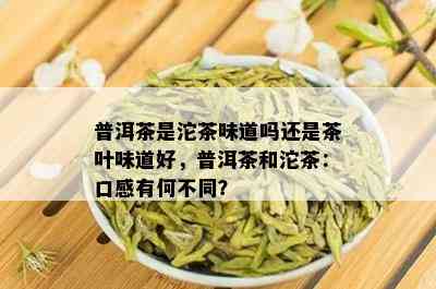 普洱茶是沱茶味道吗还是茶叶味道好，普洱茶和沱茶：口感有何不同？