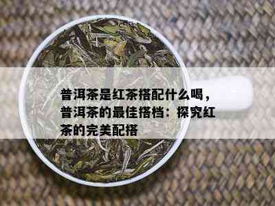 普洱茶是红茶搭配什么喝，普洱茶的更佳搭档：探究红茶的完美配搭