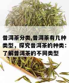 普洱茶分类,普洱茶有几种类型，探究普洱茶的种类：了解普洱茶的不同类型