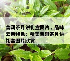 普洱茶月饼礼盒图片，品味云南特色：精美普洱茶月饼礼盒图片欣赏