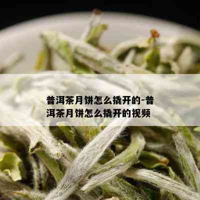 普洱茶月饼怎么撬开的-普洱茶月饼怎么撬开的视频