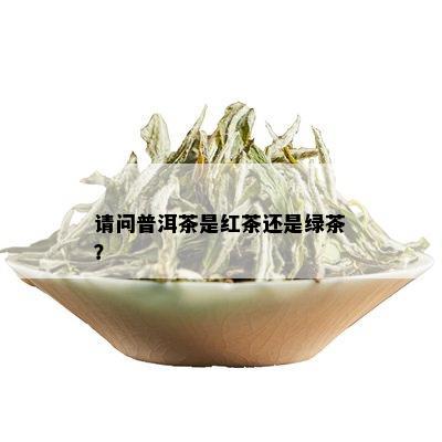 请问普洱茶是红茶还是绿茶？