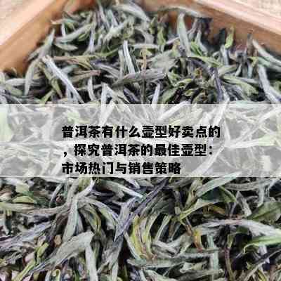 普洱茶有什么壶型好卖点的，探究普洱茶的更佳壶型：市场热门与销售策略