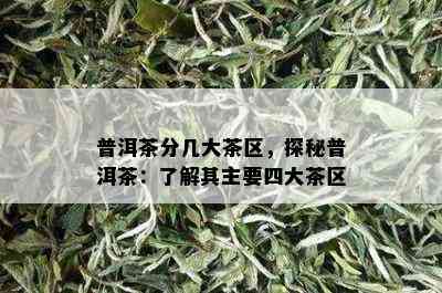 普洱茶分几大茶区，探秘普洱茶：了解其主要四大茶区