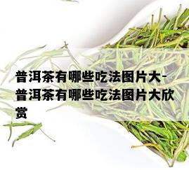 普洱茶有哪些吃法图片大-普洱茶有哪些吃法图片大欣赏