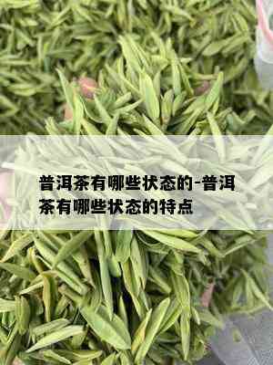 普洱茶有哪些状态的-普洱茶有哪些状态的特点