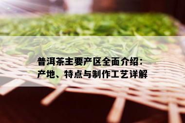 普洱茶主要产区全面介绍：产地、特点与制作工艺详解