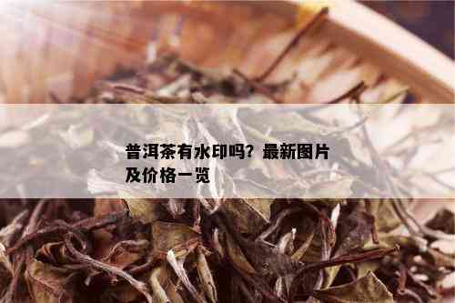 普洱茶有水印吗？最新图片及价格一览