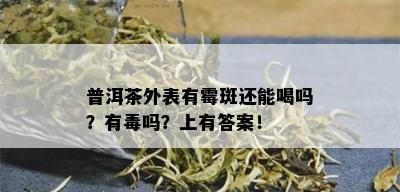 普洱茶外表有霉斑还能喝吗？有吗？上有答案！