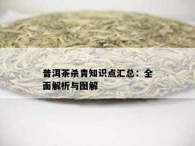 普洱茶杀青知识点汇总：全面解析与图解