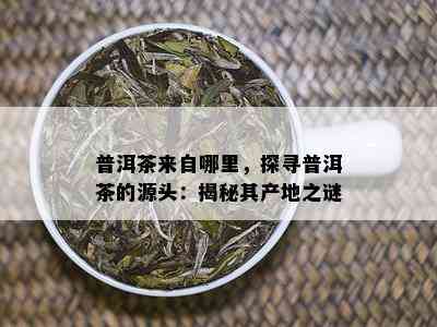 普洱茶来自哪里，探寻普洱茶的源头：揭秘其产地之谜