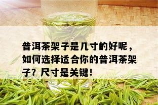 普洱茶架子是几寸的好呢，如何选择适合你的普洱茶架子？尺寸是关键！