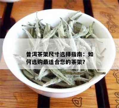 普洱茶架尺寸选择指南：如何选购最适合您的茶架？