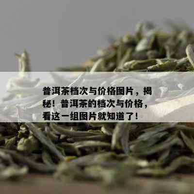 普洱茶档次与价格图片，揭秘！普洱茶的档次与价格，看这一组图片就知道了！