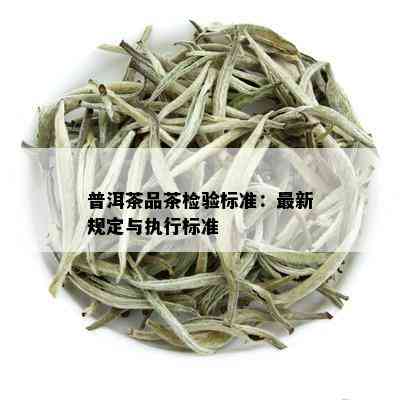 普洱茶品茶检验标准：最新规定与执行标准