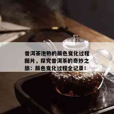 普洱茶泡熟的颜色变化过程图片，探究普洱茶的奇妙之旅：颜色变化过程全记录！