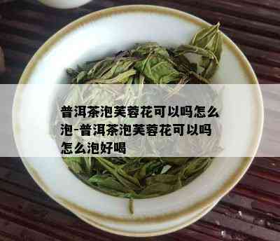 普洱茶泡芙蓉花可以吗怎么泡-普洱茶泡芙蓉花可以吗怎么泡好喝