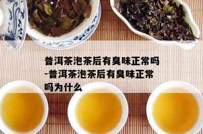 普洱茶泡茶后有臭味正常吗-普洱茶泡茶后有臭味正常吗为什么