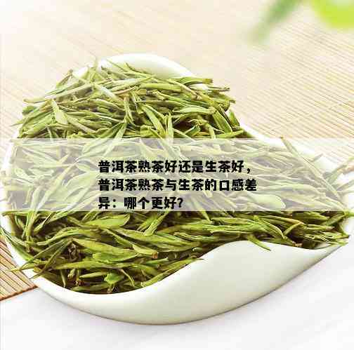 普洱茶熟茶好还是生茶好，普洱茶熟茶与生茶的口感差异：哪个更好？