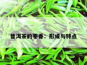 普洱茶的枣香：形成与特点