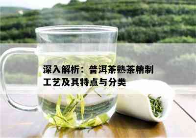 深入解析：普洱茶熟茶精制工艺及其特点与分类