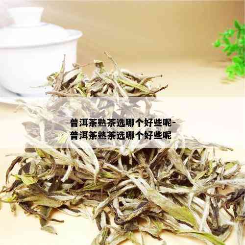 普洱茶熟茶选哪个好些呢-普洱茶熟茶选哪个好些呢