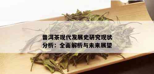 普洱茶现代发展史研究现状分析：全面解析与未来展望