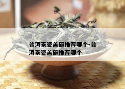 普洱茶瓷盖碗推荐哪个-普洱茶瓷盖碗推荐哪个