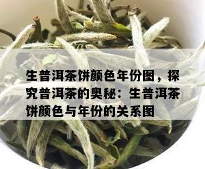 生普洱茶饼颜色年份图，探究普洱茶的奥秘：生普洱茶饼颜色与年份的关系图