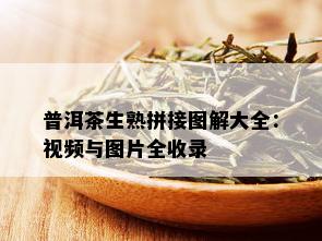 普洱茶生熟拼接图解大全：视频与图片全收录