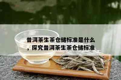 普洱茶生茶仓储标准是什么，探究普洱茶生茶仓储标准