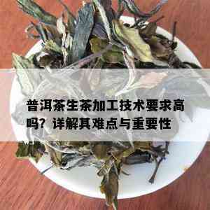 普洱茶生茶加工技术要求高吗？详解其难点与重要性