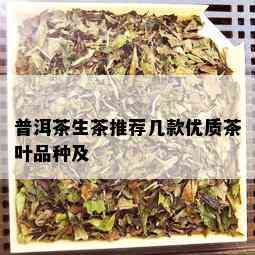 普洱茶生茶推荐几款优质茶叶品种及