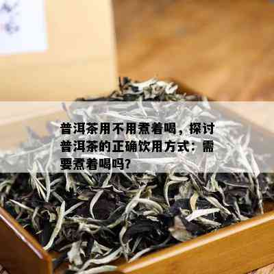 普洱茶用不用煮着喝，探讨普洱茶的正确饮用方式：需要煮着喝吗？