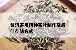 普洱茶用何种茶叶制作及更佳存储方式