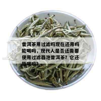 普洱茶用过滤吗现在还用吗能喝吗，现代人是否还需要使用过滤器泡普洱茶？它还能喝吗？