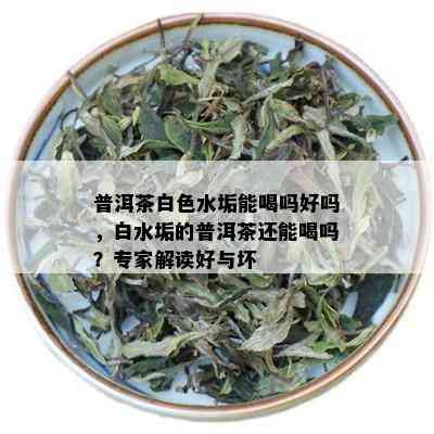 普洱茶白色水垢能喝吗好吗，白水垢的普洱茶还能喝吗？专家解读好与坏