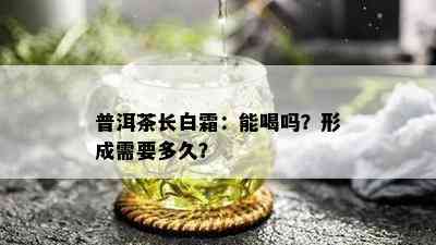 普洱茶长白霜：能喝吗？形成需要多久？