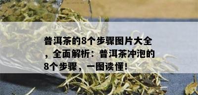 普洱茶的8个步骤图片大全，全面解析：普洱茶冲泡的8个步骤，一图读懂！