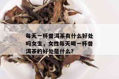 每天一杯普洱茶有什么好处吗女生，女性每天喝一杯普洱茶的好处是什么？